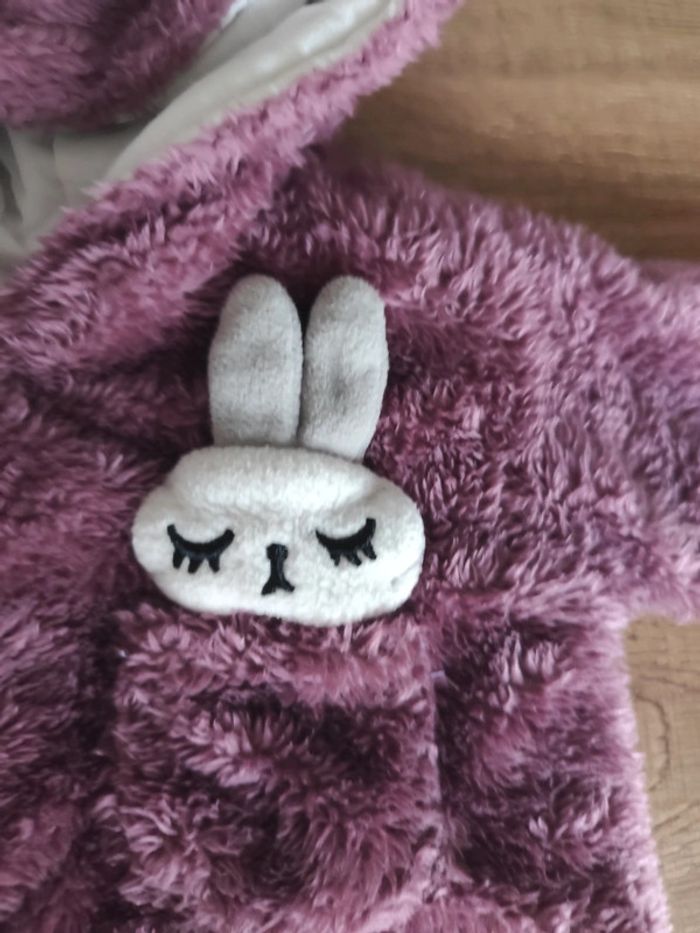 Combinaison avec capuche bébé 68cm 6/9 mois - photo numéro 4