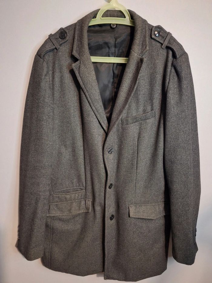 Manteau long / blazer / celio / homme gris / taille L