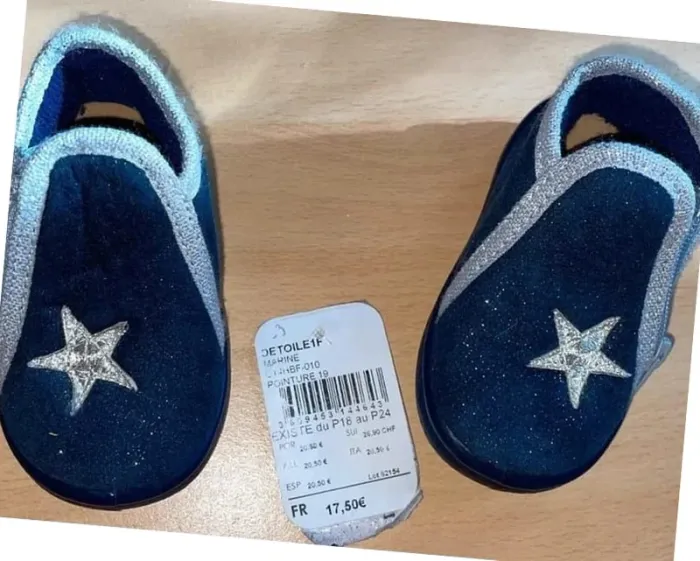 Chaussons bébé garçon DPAM T19 - photo numéro 2