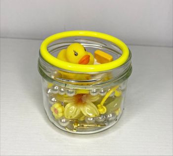 Lot de bijoux combo jaune