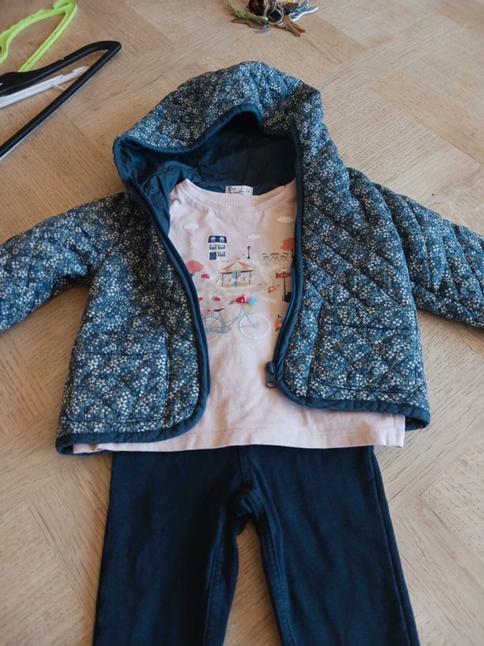 Ensemble fille 2 ans little cigogne - photo numéro 4