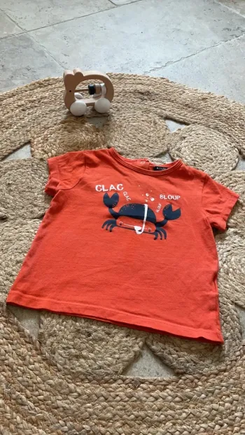 T-shirt manches courtes 18 mois