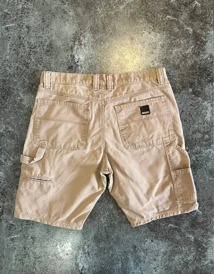 Short workwear beige homme Craftsman 34x30 Pantaloncini carpentiere uomo Zimmermannsshorts Herren - photo numéro 2