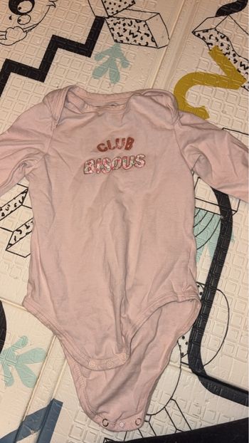 Body 18 mois manches longues 