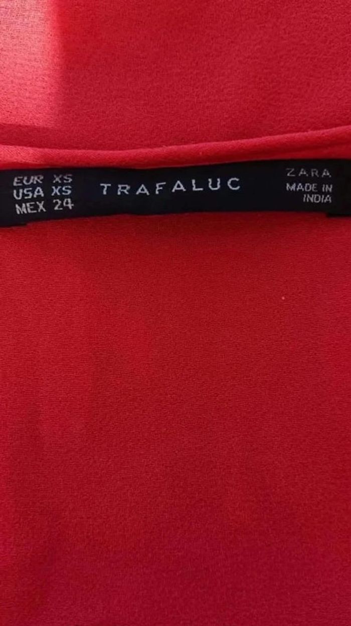 Blouse rose corail taille 34 Zara Trafaluc collection - photo numéro 3