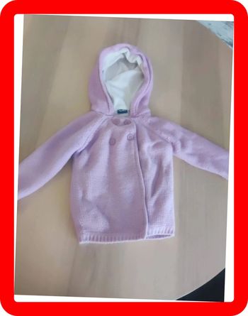 Veste polaire taille 12-24 mois