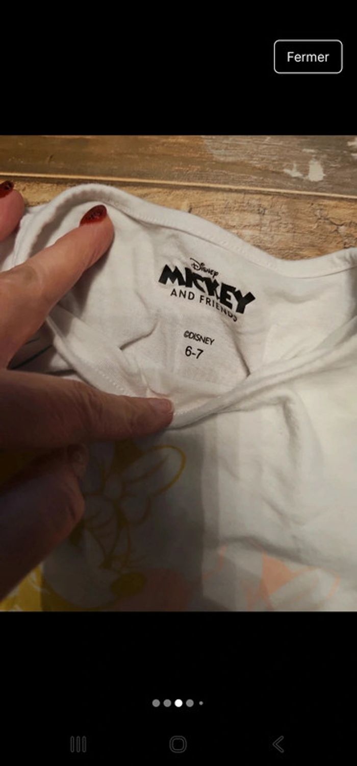 Pyjashort fille minie taille 6-7 ans - photo numéro 3