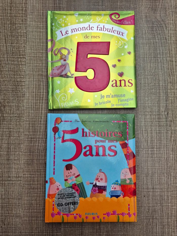 Lot de livres 5 ans en super état