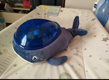 Veilleuse musicale baleine