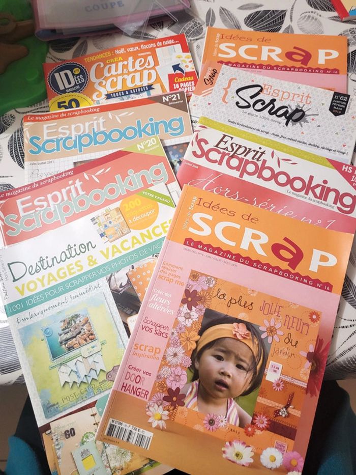 Lot livres scrapbooking - photo numéro 6