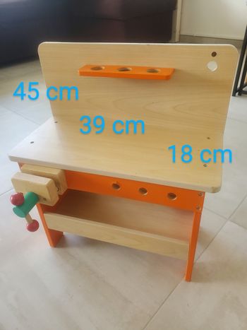 Établi jeu bois
