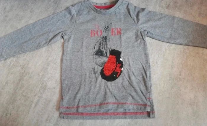 T-shirt à manches longues garçon 4 ans