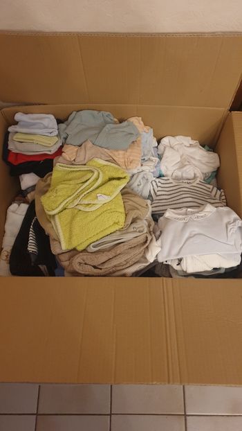 Carton bébé 0 mois à 3 mois