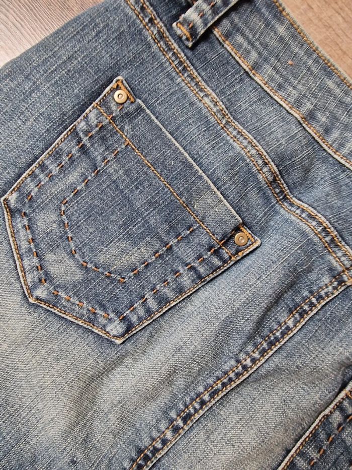 Jupe en jean bleu - photo numéro 6