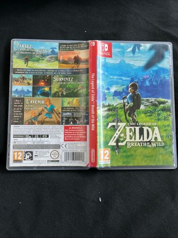 Jeu zelda breath of the wild switch