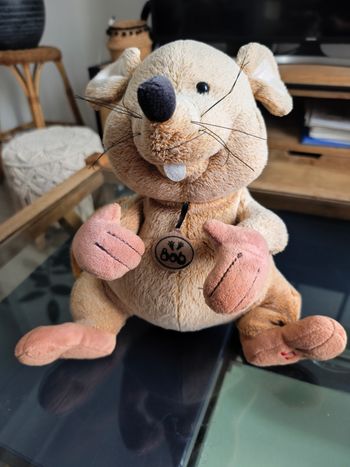 Peluche musicale Souris