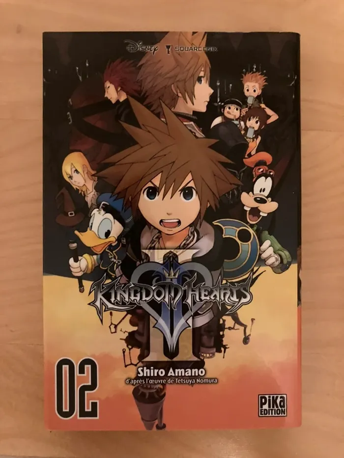 ot de 4 mangas Kingdom Hearts II, tomes 1 à 4 - Edition Française - PIKA - photo numéro 4