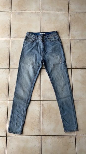Jean skinny taille haute