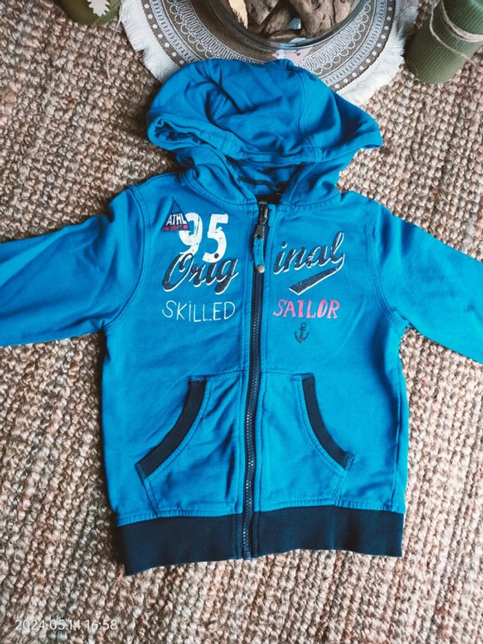 Gilet zippé 6 ans garçon orchestra - photo numéro 2