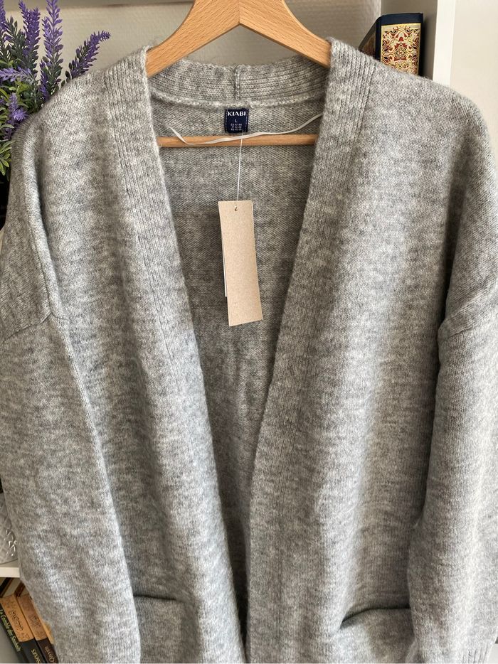 Gilet long avec poches  kiabi - photo numéro 2