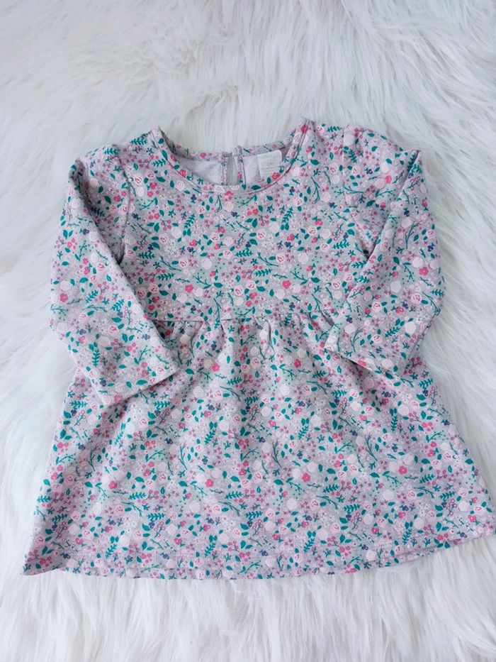 Robe fleurie 24 mois N*087