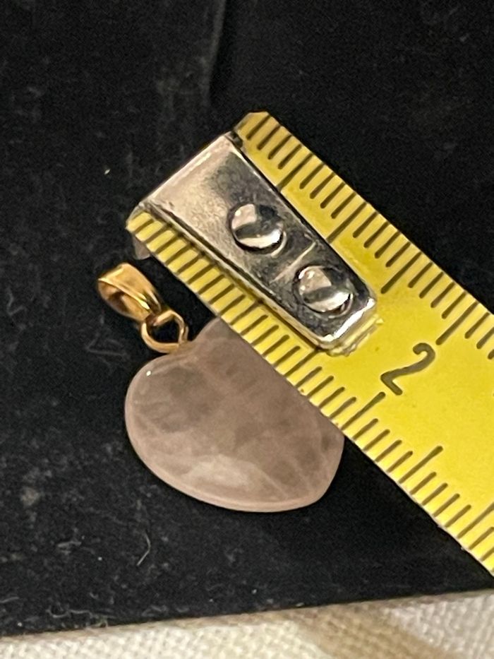 Pendentif pierre naturelle quartz rose - photo numéro 3