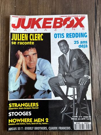 Ancien jukebox magazine - janvier 1993 - 66 - clerc redding