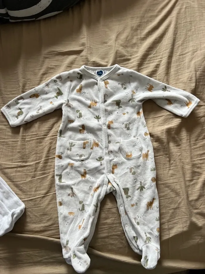 Lot de 3 pyjamas velours - photo numéro 6