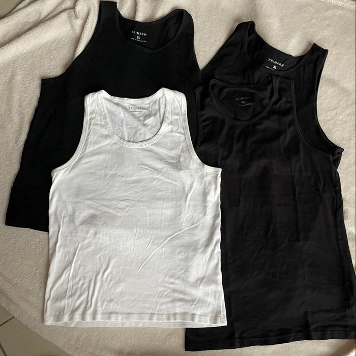 Lots 4 Débardeurs Primark Homme Taille XL Primark très bon état - photo numéro 9
