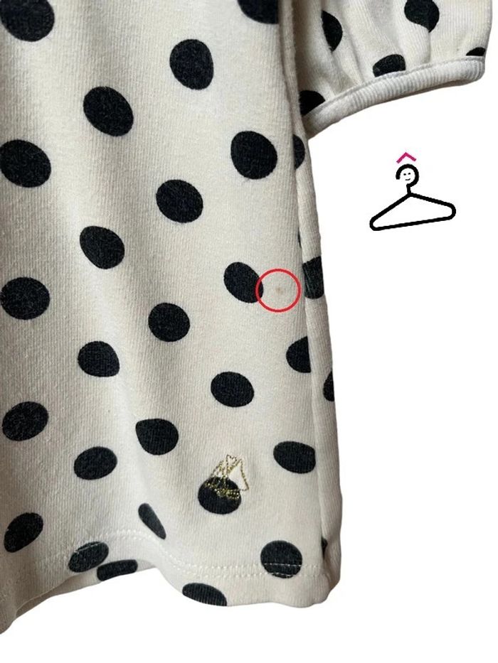 LOT de 2 robes à manches longues - Petit Bateau 18 mois - photo numéro 3
