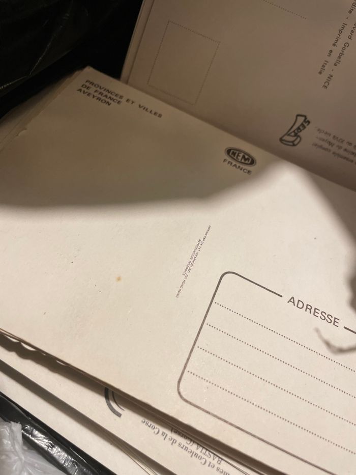 500 cartes postales vierges couleur - photo numéro 2