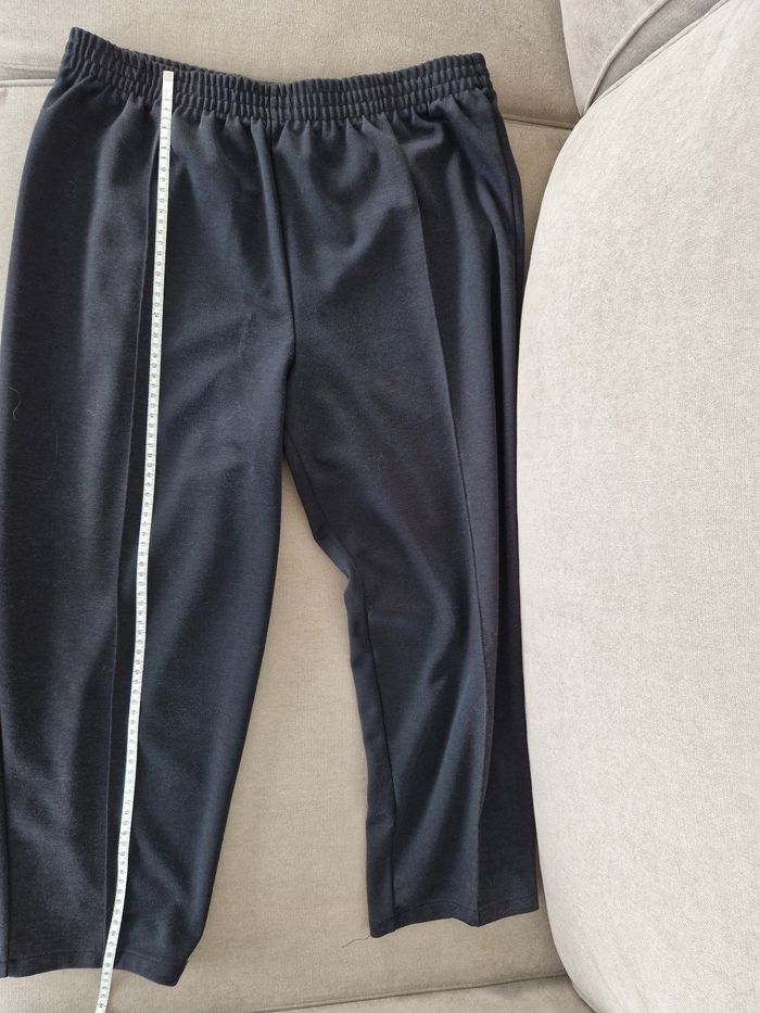 Pantalon noir élastique Blanche Porte - photo numéro 3