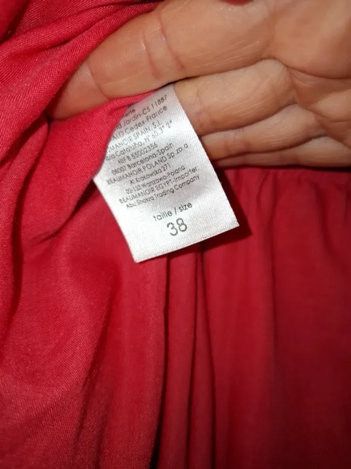 Robe bustier rose corail 38 Très bon état - photo numéro 6
