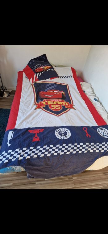 Housse de couette + taie Disney Cars