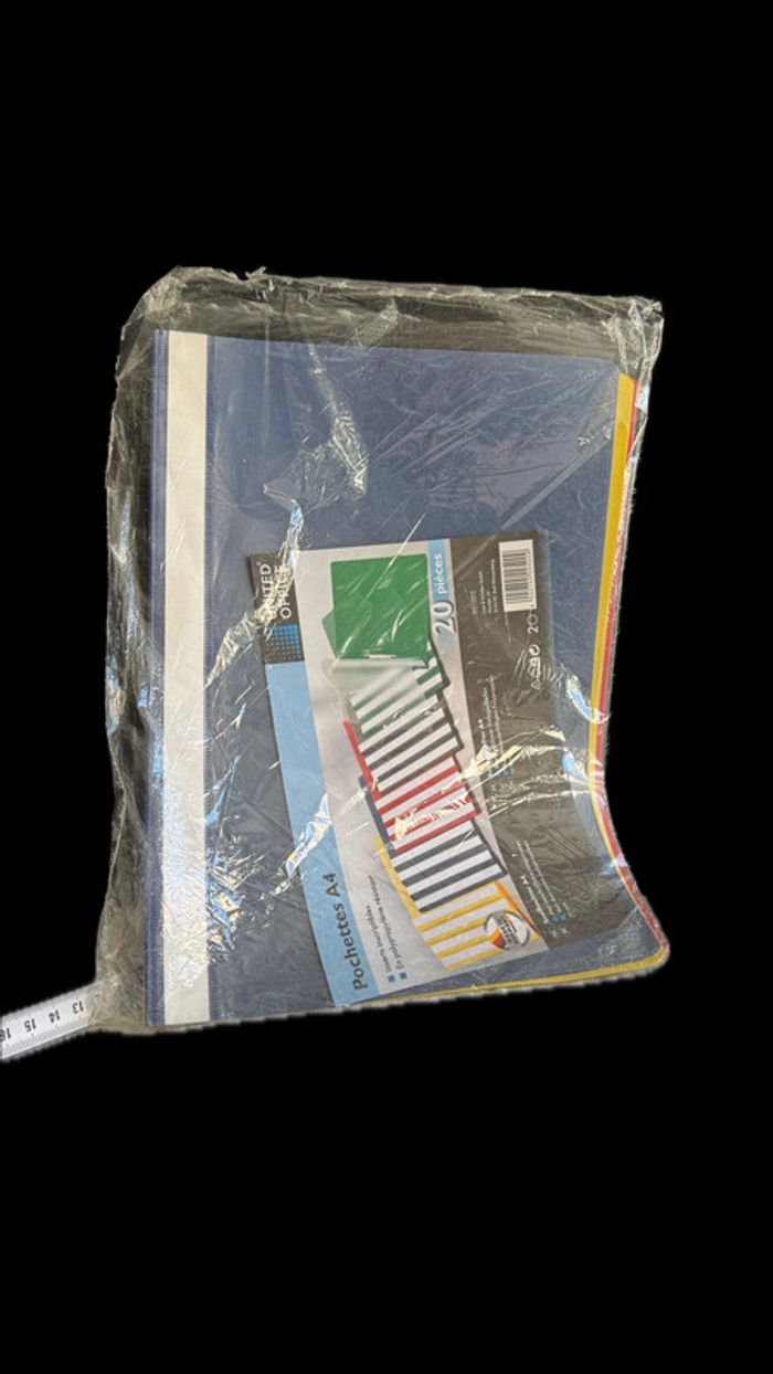Ensemble de 8 pochettes de présentation