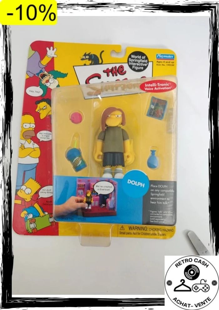 The Simpsons - Playmates - Dolph (série 7) - photo numéro 6