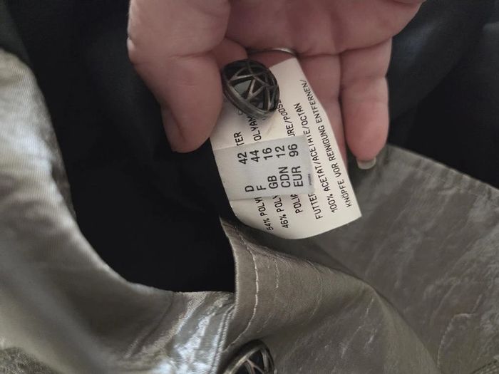 Veste coupe-vent Tuzzi gris taille Xxl - photo numéro 6