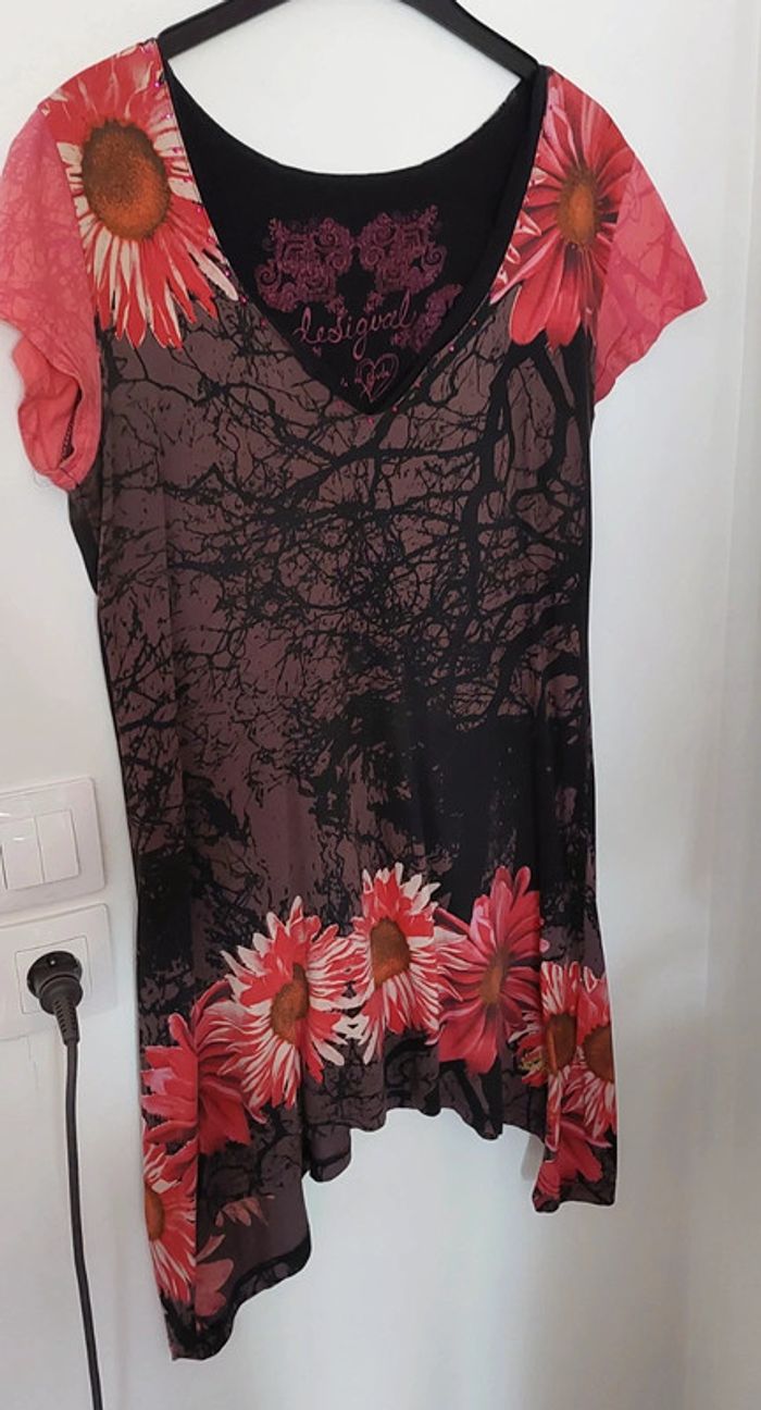 Très belle tunique marron Desigual L