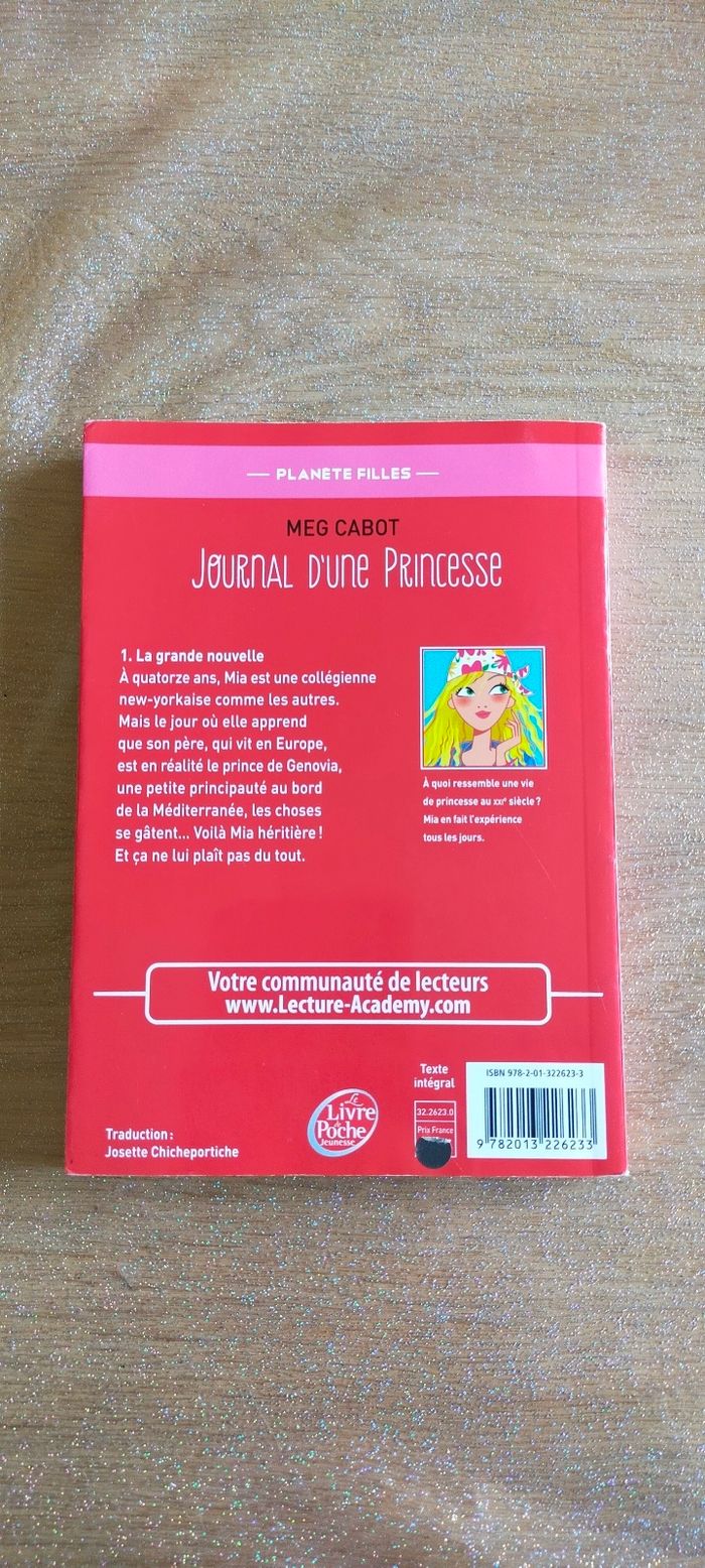 Le journal d'une princesse tome 1 - photo numéro 2