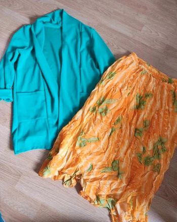 Jupe mi longue vintage