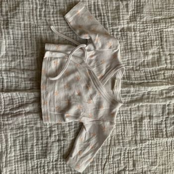 Gilet cache coeur fille