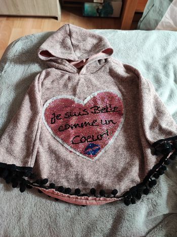 Poncho fille 4 ans