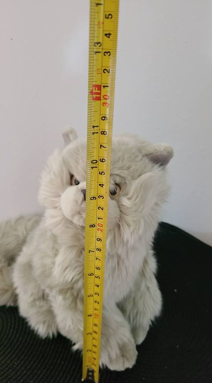 Peluche chat gris Playkids - photo numéro 6