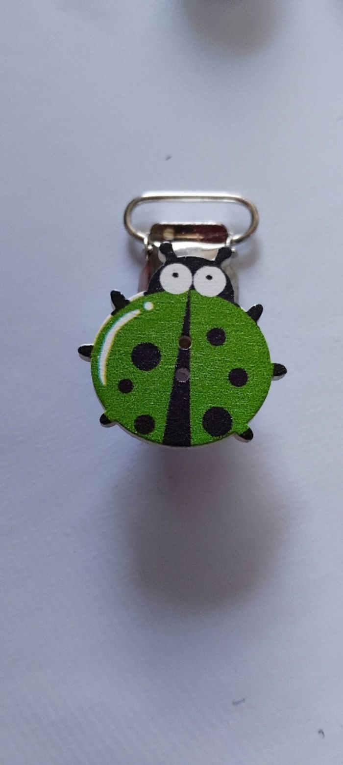 Lot CLIPS NEUF attache tétine ou doudou ou porte clé - photo numéro 4