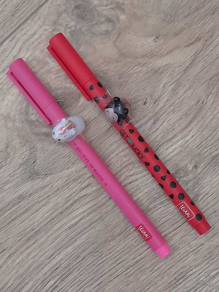 Stylos Legami Licorne et Coccinelle - photo numéro 2