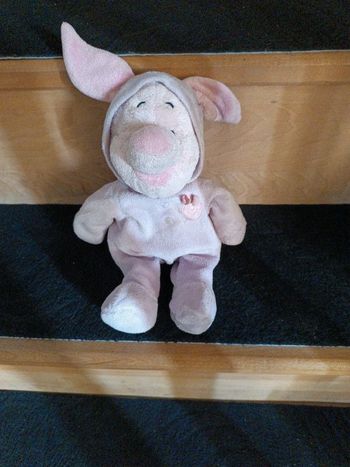 Doudou rose Porcinet