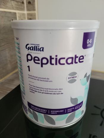 Lait pepticate SYNEO 0-6 mois