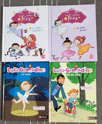 Lot 4 livres fille