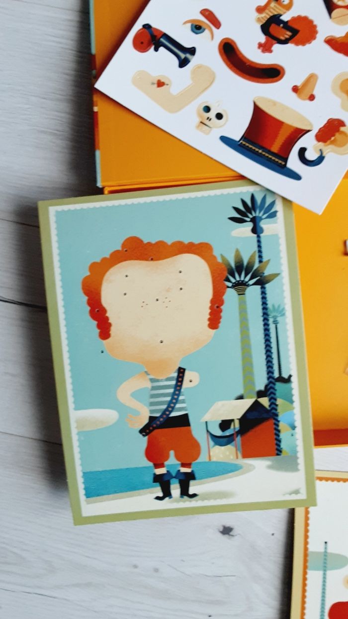 Jeu jouet éducatif Djeco Portraits qui bougent 3 - 6 ans - photo numéro 6