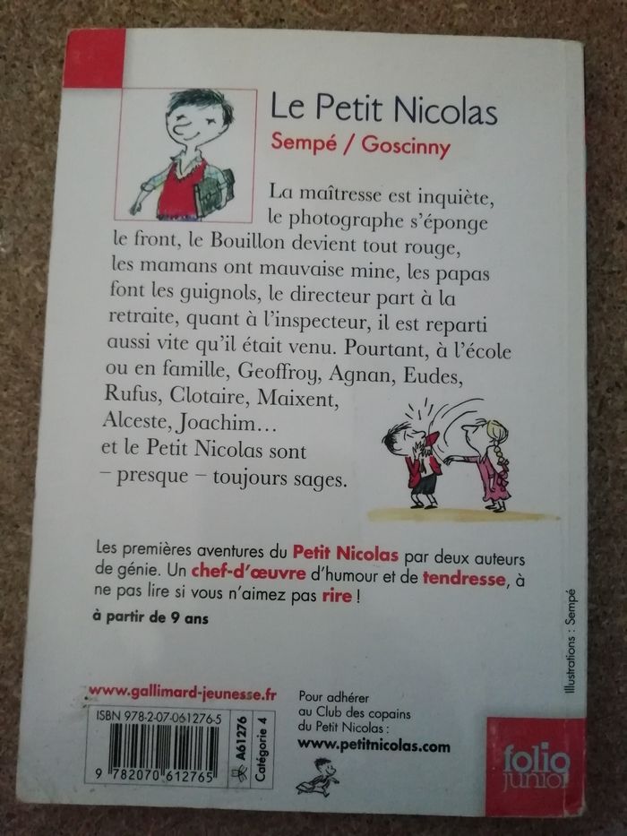 Livre Le petit Nicolas Sempé - photo numéro 2